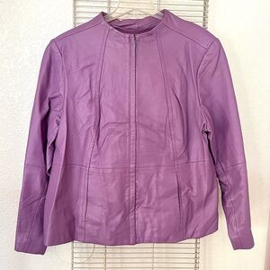 Alfani Moto Leather Jacket